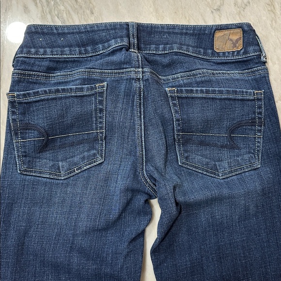 American Eagle Artist Stretch Denim Jeans size 4 Long - Picture 4 of 8